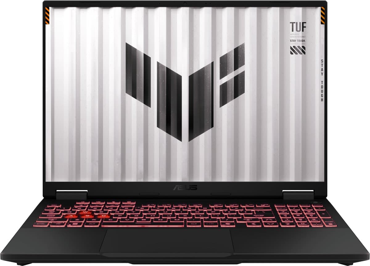 ASUS TUF Gaming A16 FA608PM‑RV009W - Gaming Laptop - 16 inch - 165 Hz - RTX 5060 - Ryzen 9 - 1 TB SSD - 16 GB RAM