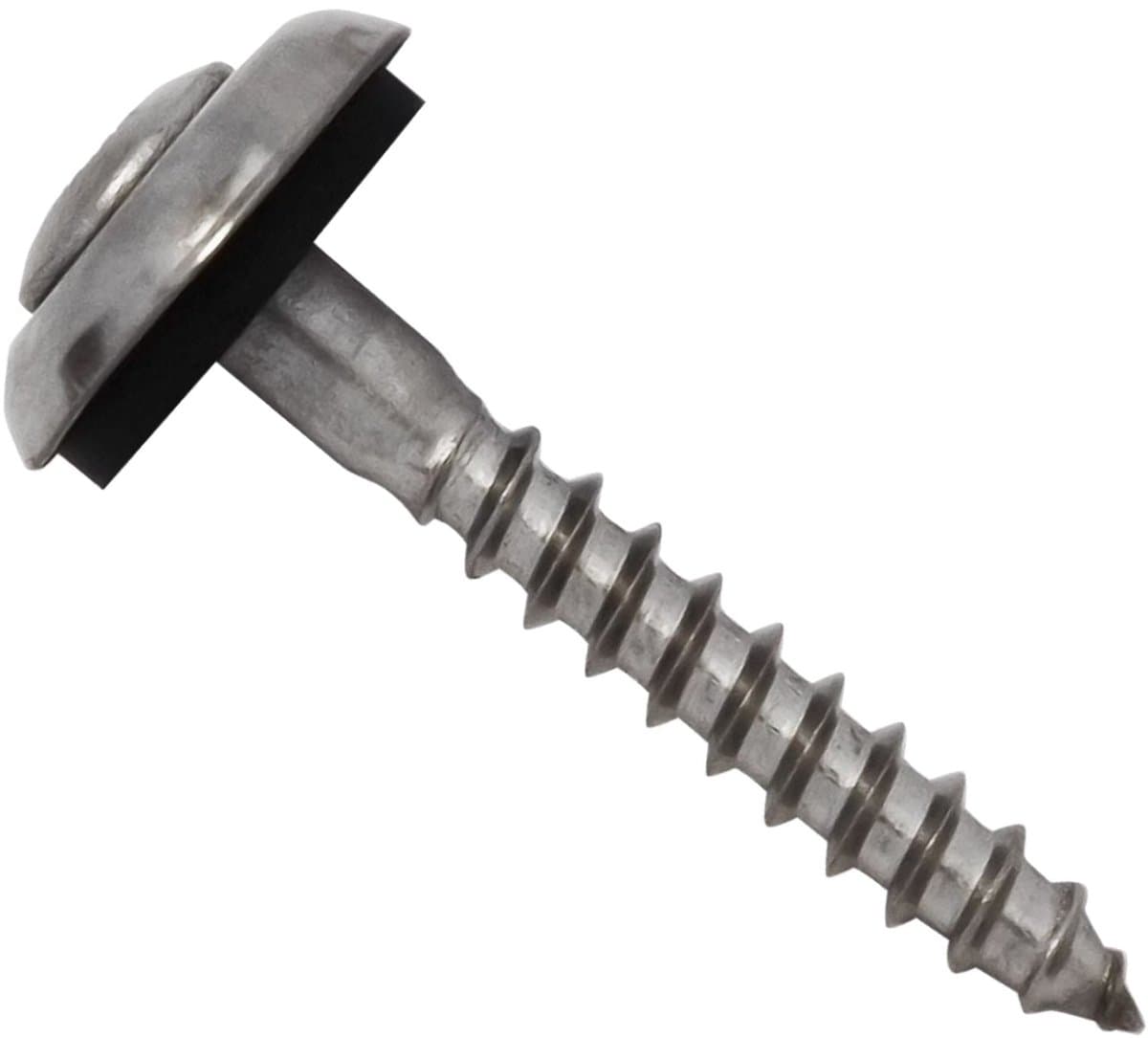 PARCO Golfplaatschroeven 4,5 x 35 mm – RVS Spenglerschroeven met EPDM Afdichtring – Torx 20 – 100 Stuks