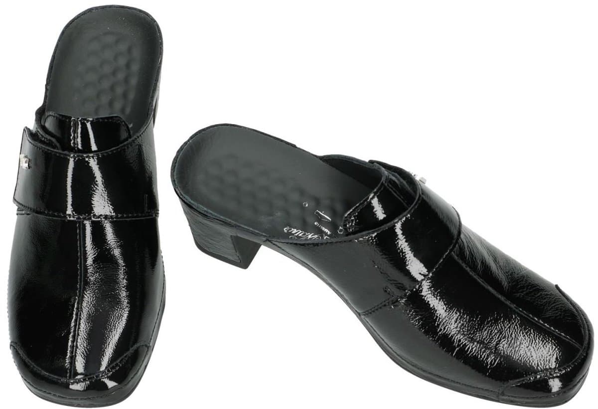 Vital -Dames - zwart - slippers & muiltjes - maat 41