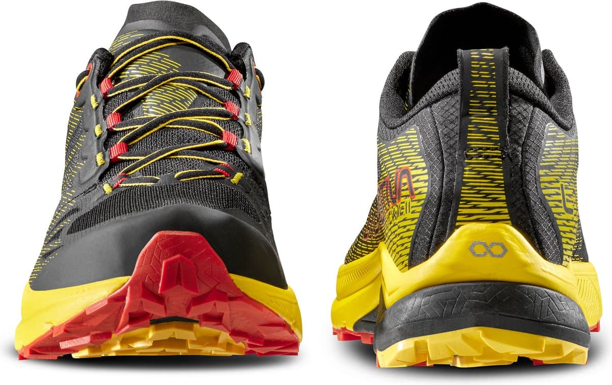 La Sportiva Jackal II - Trailrunningschoenen - Heren Black / Yellow 43.5