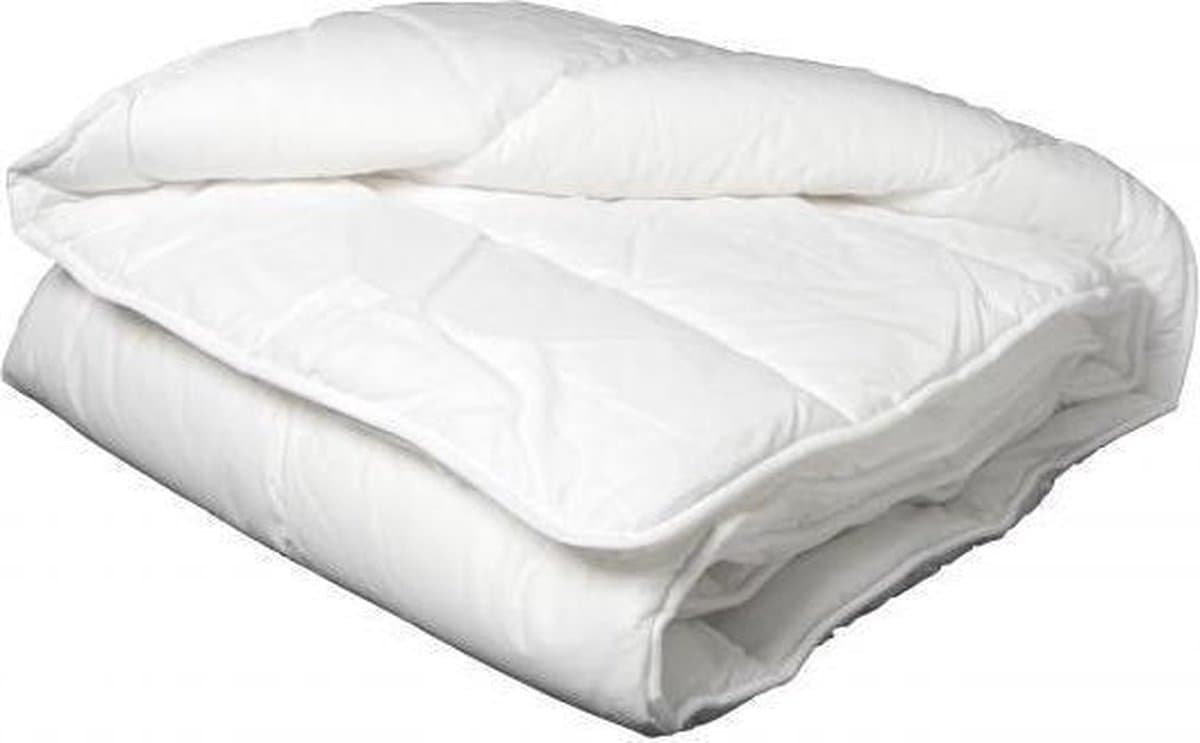 Princessdekbed Enkel -Eenpersoons-140x200 cm- Anti Allergie-Wasbaar -Wit