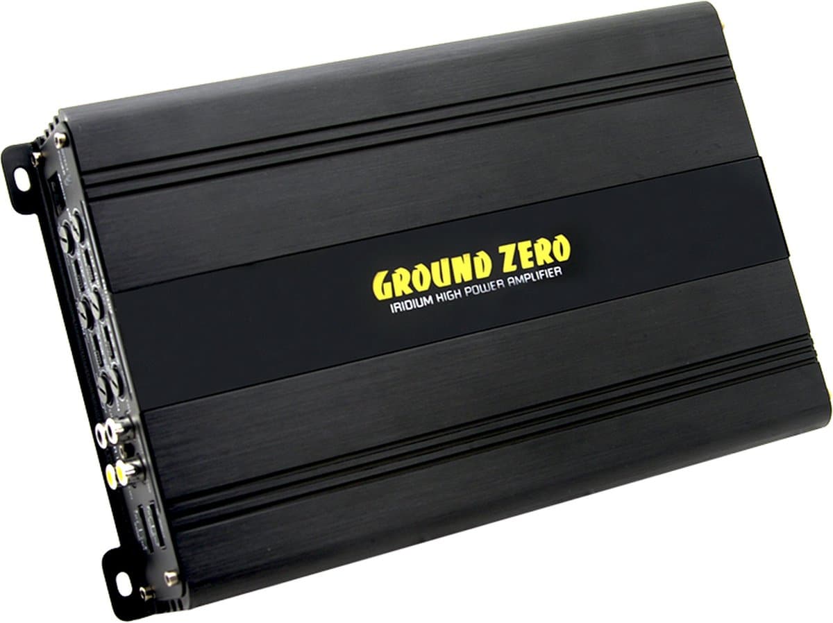 Ground Zero Iridium GZIA 135.4 – Autoversterker – 4-Kanaals Auto Versterker – 640W