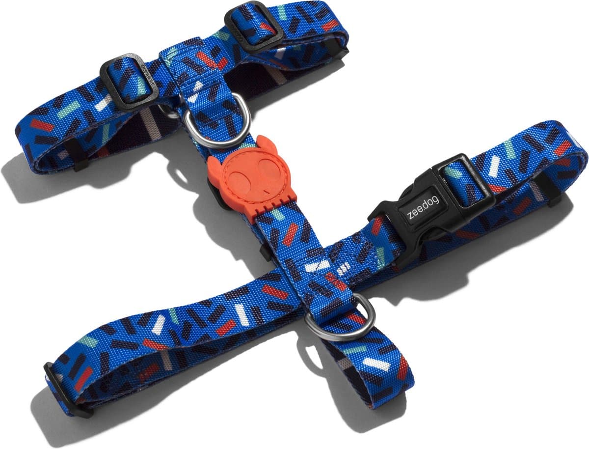 Zee.Dog Atlanta H-Harnas Multi-Color - Hondentuig - M