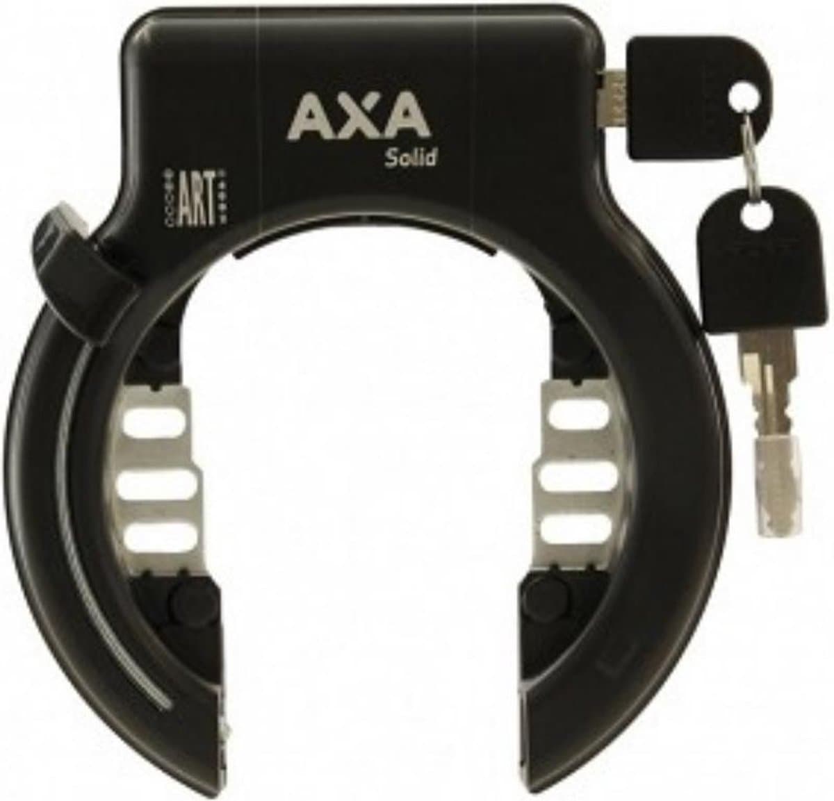 Axa Solid Ringslot Zwart