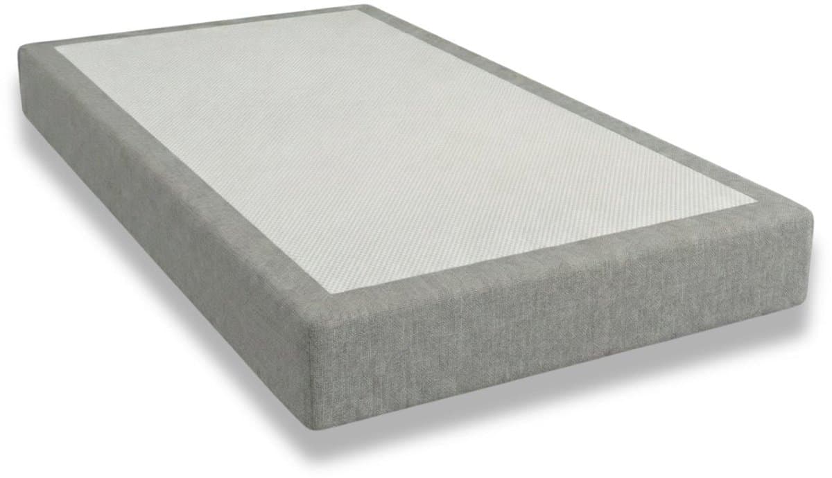 Mörgenn Gestoffeerd Hotel Matras 25 cm - Pocketvering + Koudschuim - Lichtgrijs - 70x210 cm - Hardheid Zacht