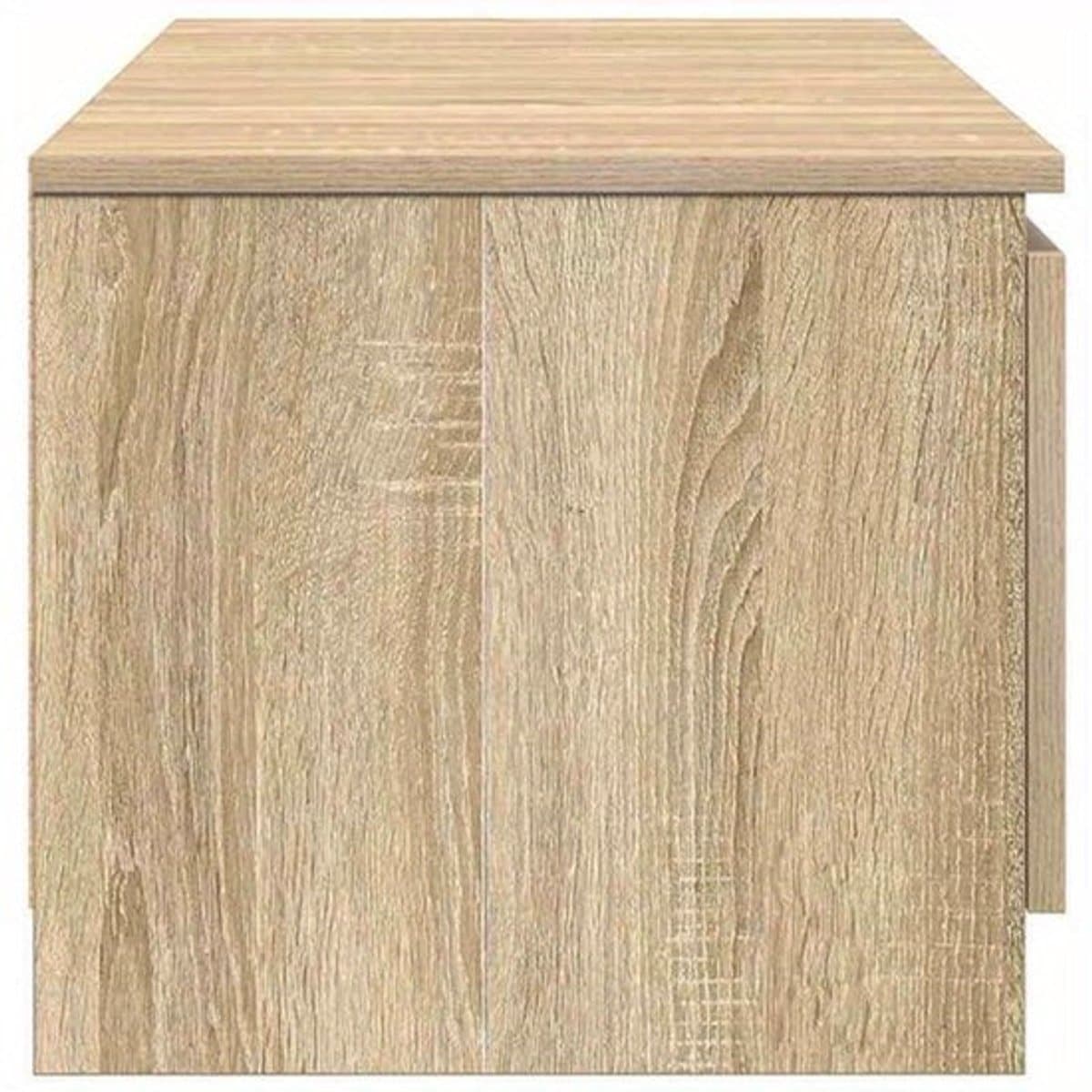 TV Meubel – TV Kast – TV Meubels – Media Kast – Entertainment Meubel – Sonoma Eiken Kleur – 140x40x35,5 cm – Hardhout