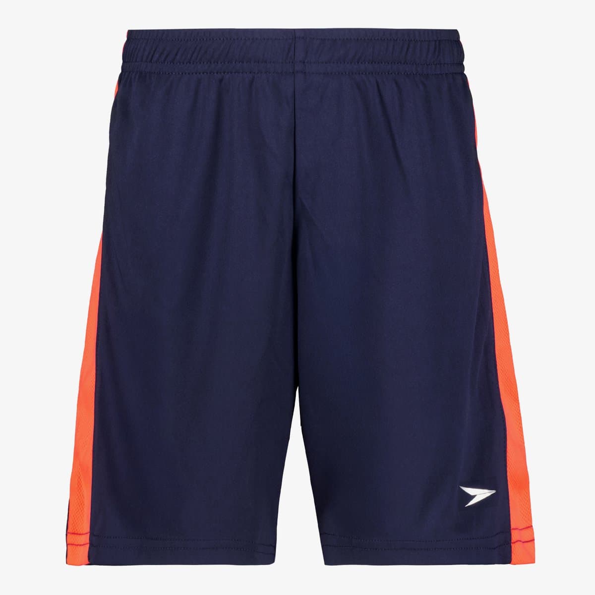 Dutchy kinder voetbalshort blauw oranje - Maat 164
