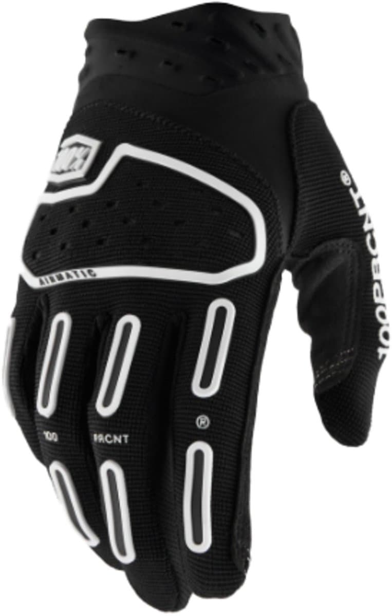 100% Airmatic 2 Motocross Gloves m black -