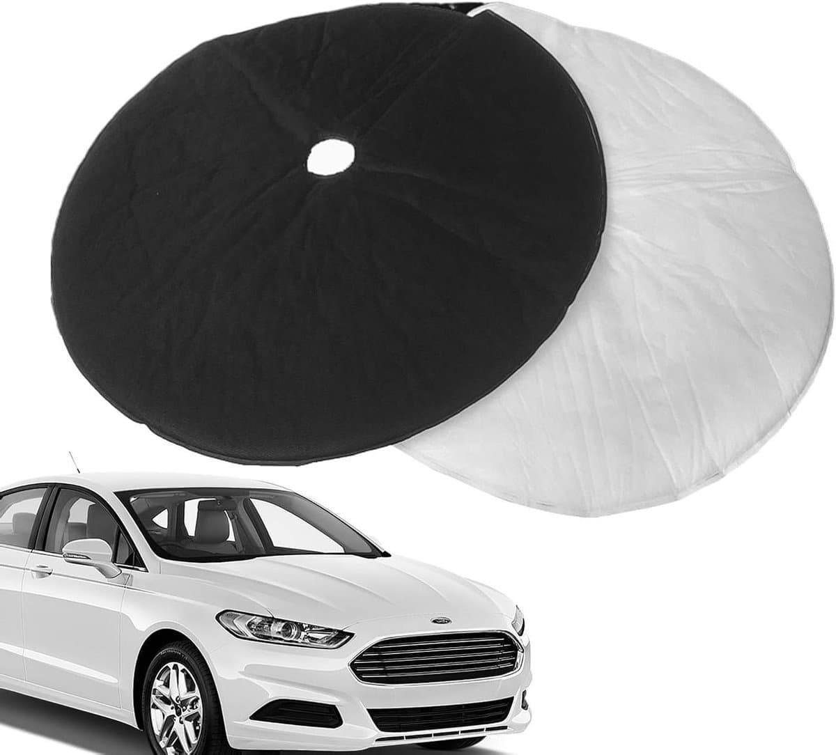 Geluidsisolatiemat Auto - Dempingsmat Schuim - Rijcomfort Verhogen - Zelfklevend Vochtbestendig - 35x25 cm - Zwart