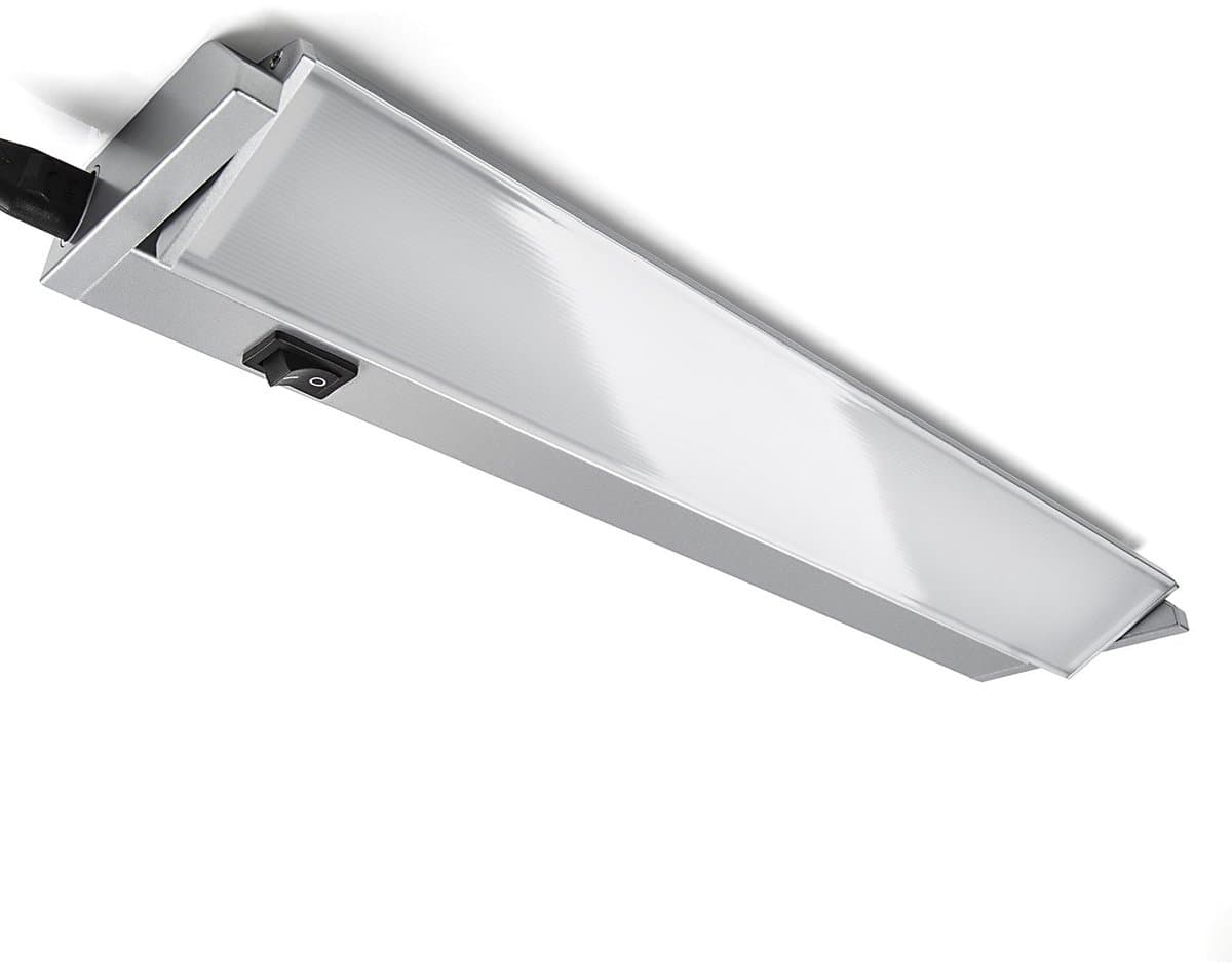 2 stuks SOTECH LED-onderbouwverlichting Alessia, draaibaar LED-diffusiepaneel 580 mm / 10W / zuiver wit