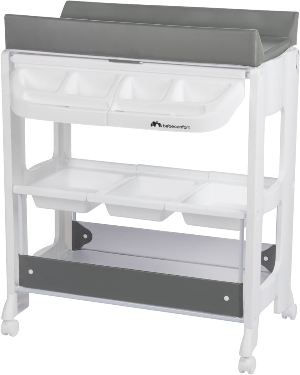 Bebeconfort Rosie 2-in-1 Bad- en Verschoningsunit - Mineral Gray