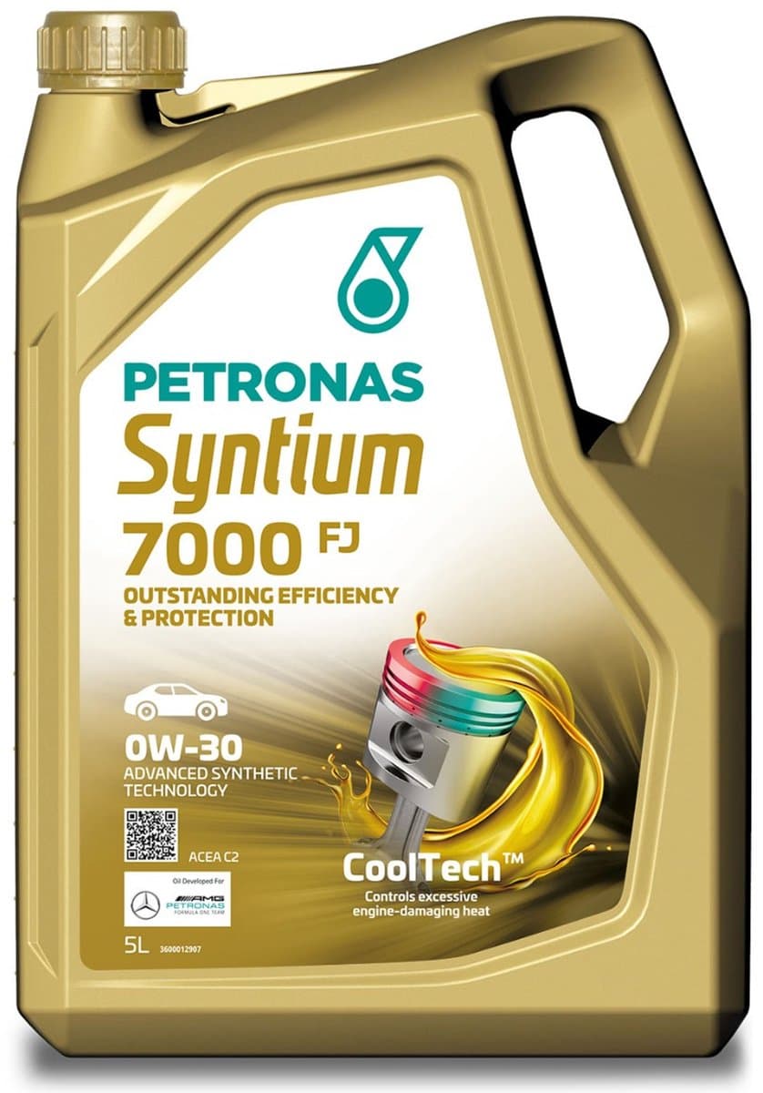 Petronas Syntium 7000 FJ 0w30 olie 5 liter