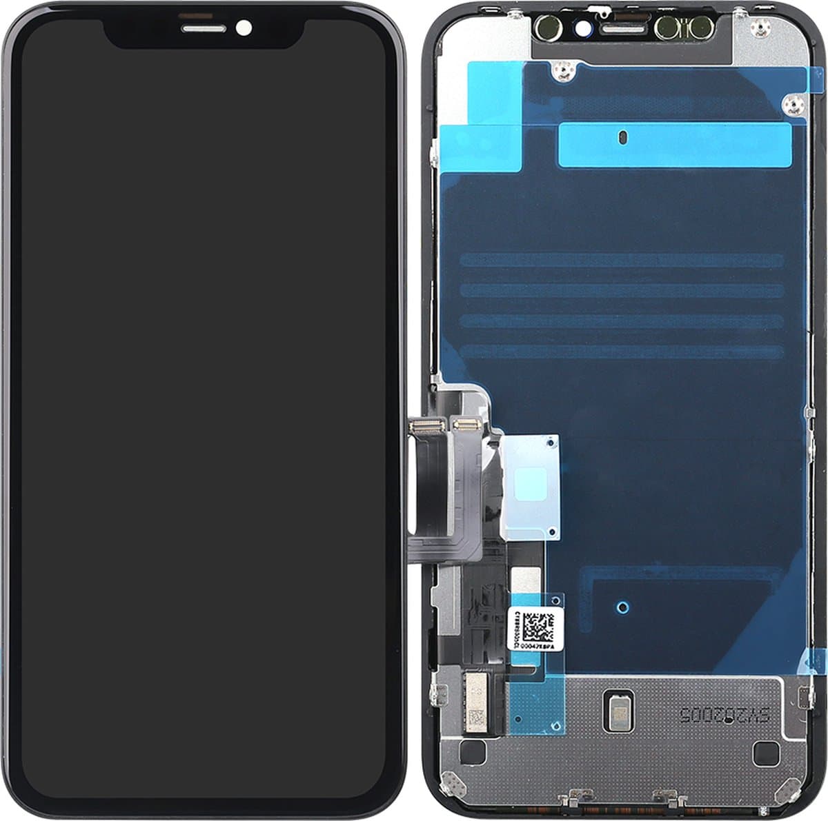 VOOR IPHONE X - SCREEN ECRAN SCHERM - LCD + FREE ADHESIVE