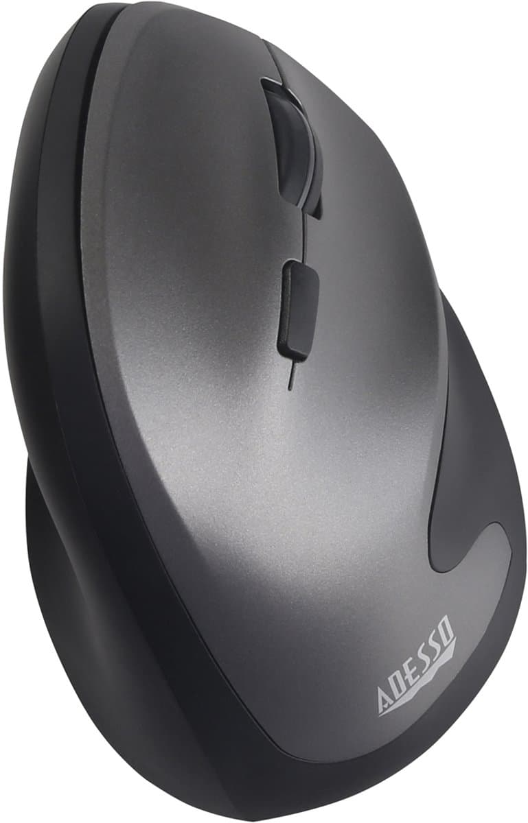 Adesso A20 antimicrobiële draadloze verticale ergonomische muis