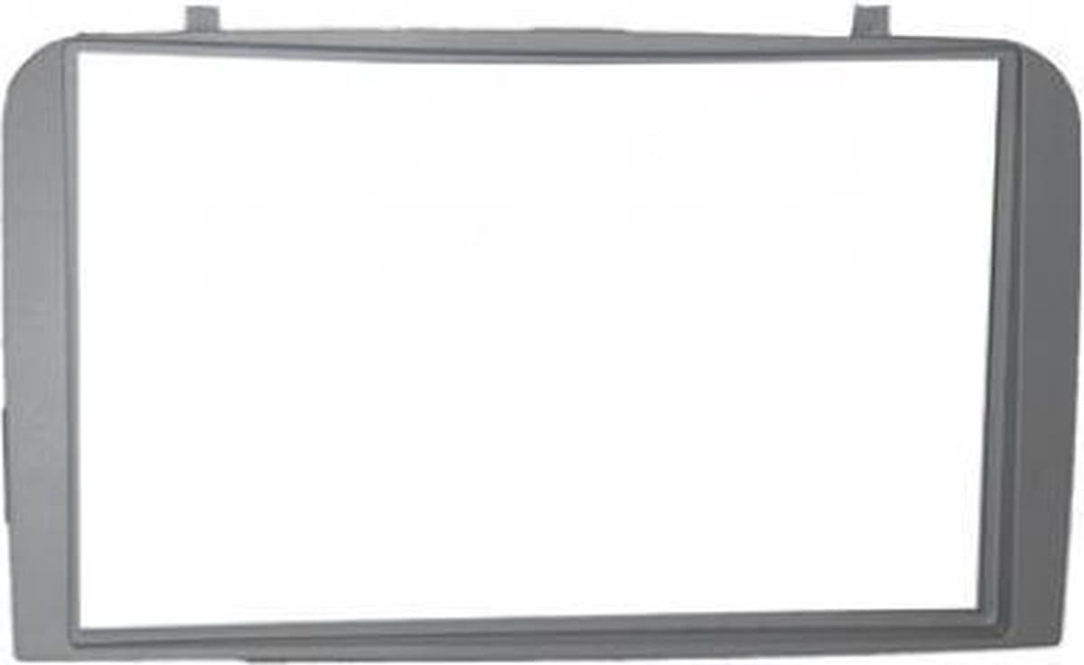2-DIN frame ECO ECO frame Alfa 147 2000-2010 zilvergrijs don