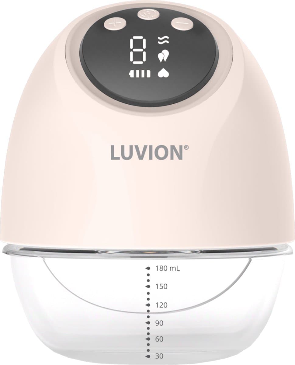 LUVION® Vienna Handsfree Elektrische Borstkolf Single - Enkele draadloze kolf voor thuis én onderweg