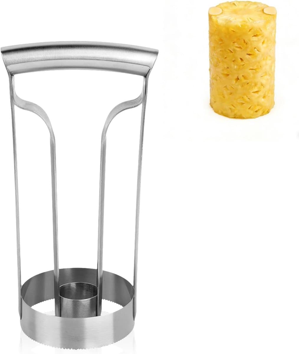 Ananas Snijder - Fruit Boor - Snel Fruit Voorbereiden - Roestvrijstaal