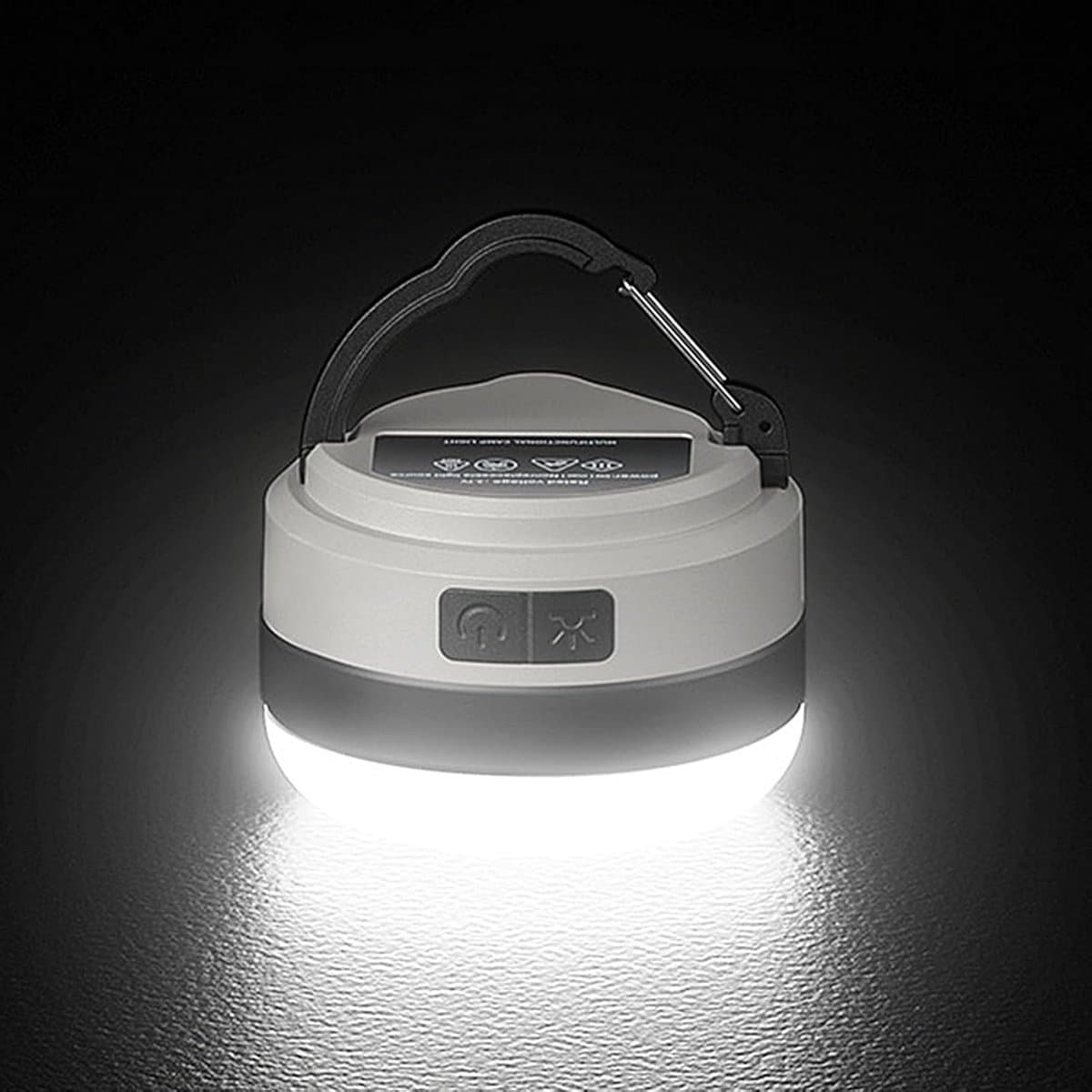 Camping Lamp - Outdoor Verlichting - Kamperen & Noodgeval - Oplaadbaar & Waterdicht - 10x7x7 cm - Kleurrijk