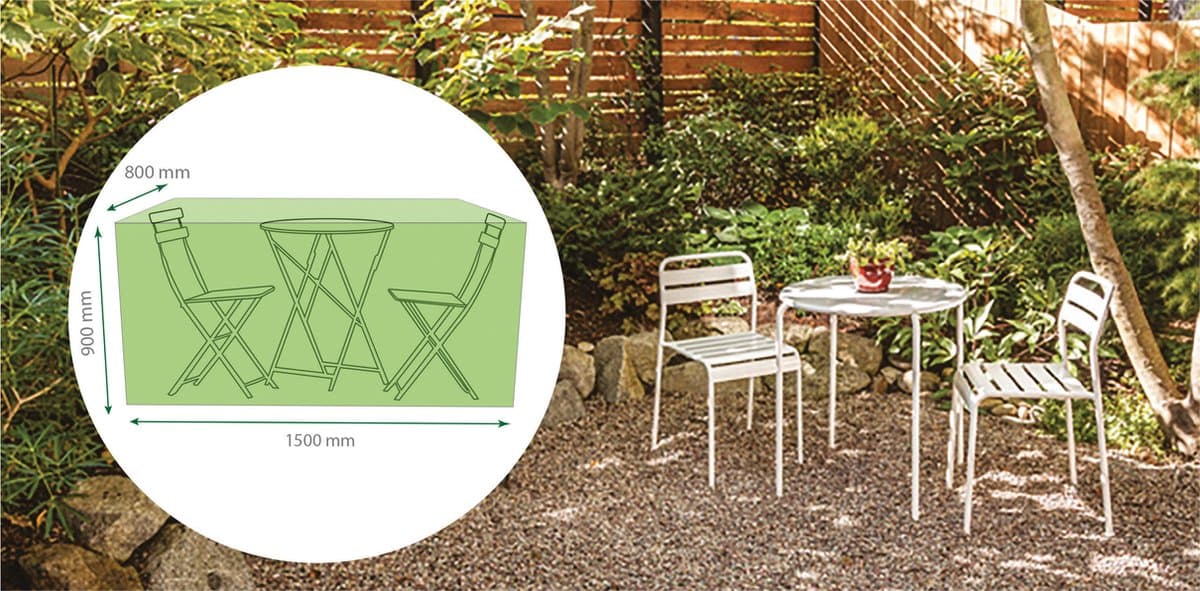St. Helens Home & Garden - Beschermhoes waterdicht - Groen - Bistro meubel