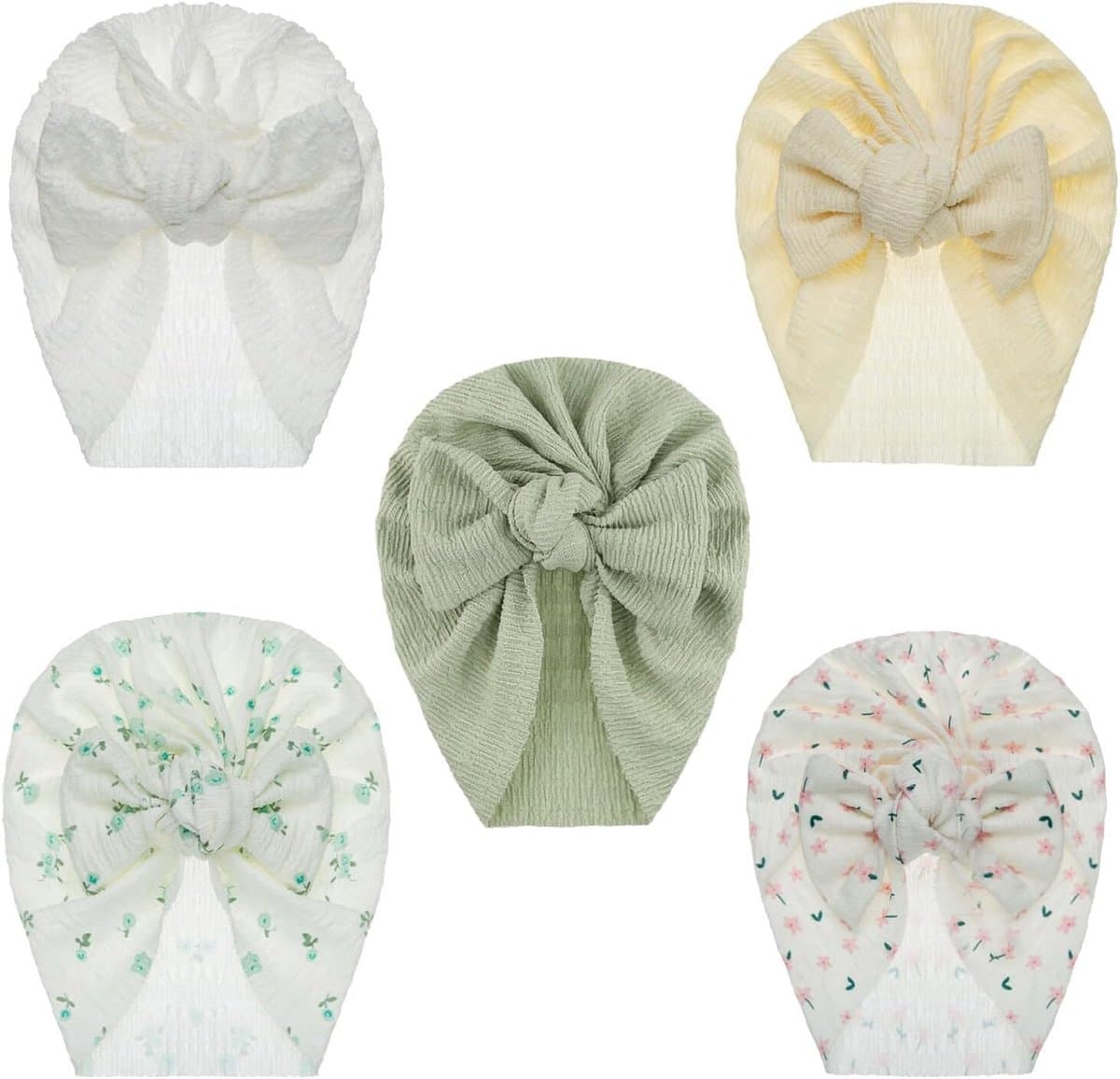 Schattige Turban Muts voor Baby Jongens en Meisjes 0-12 Maanden