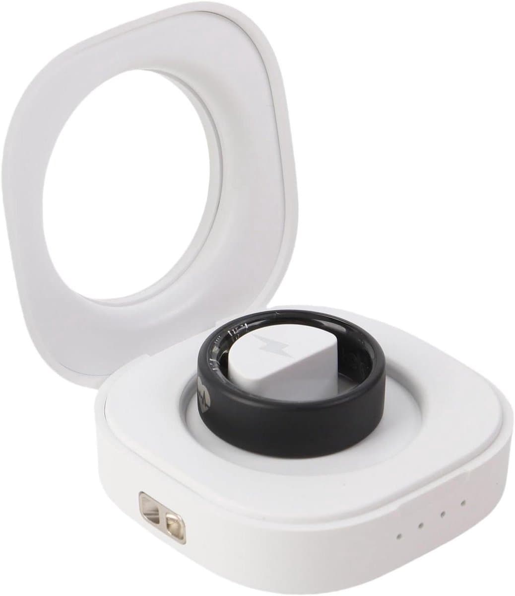 Slimme Ring - Fitness Tracker Ring - Gezondheid Monitoren - IP68 Waterdicht - Maat 11 (206 mm) - Zilver