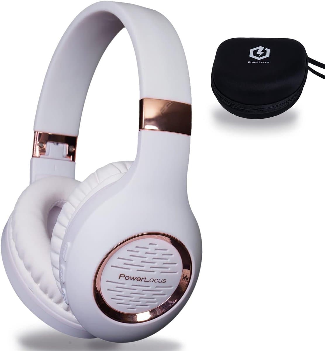 Draadloze Over-Ear Koptelefoon met Microfoon en 30 Uur Speeltijd (Rose Gold) - Ideaal voor Muziek en Bellen
