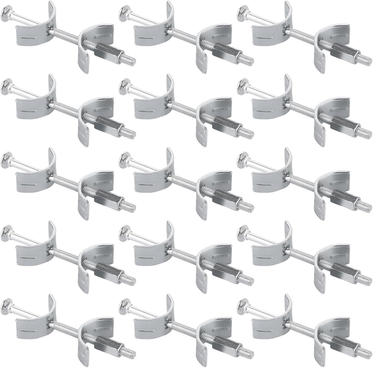 15pcs Worktop Connectors, Furniture Connectors, Wooden Connectors 100mm, Tabletop Connectors, Plates Connectors - ShopVlot
