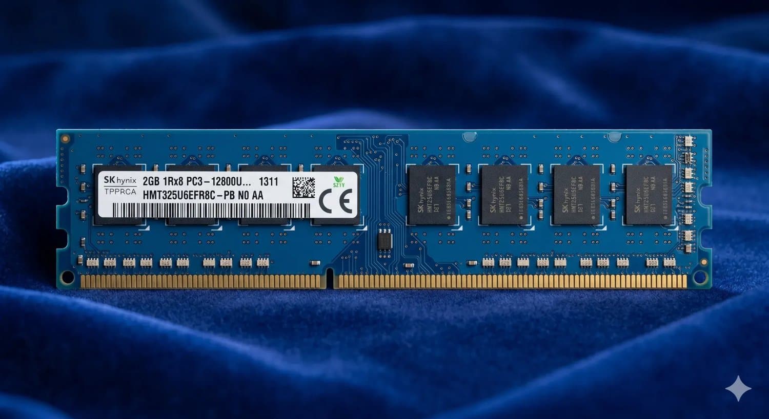 SK hynix HMT325U6EFR8C-PB – 2GB DDR3 1333MHz DIMM Desktop Geheugen – Betrouwbaar & Compatibel