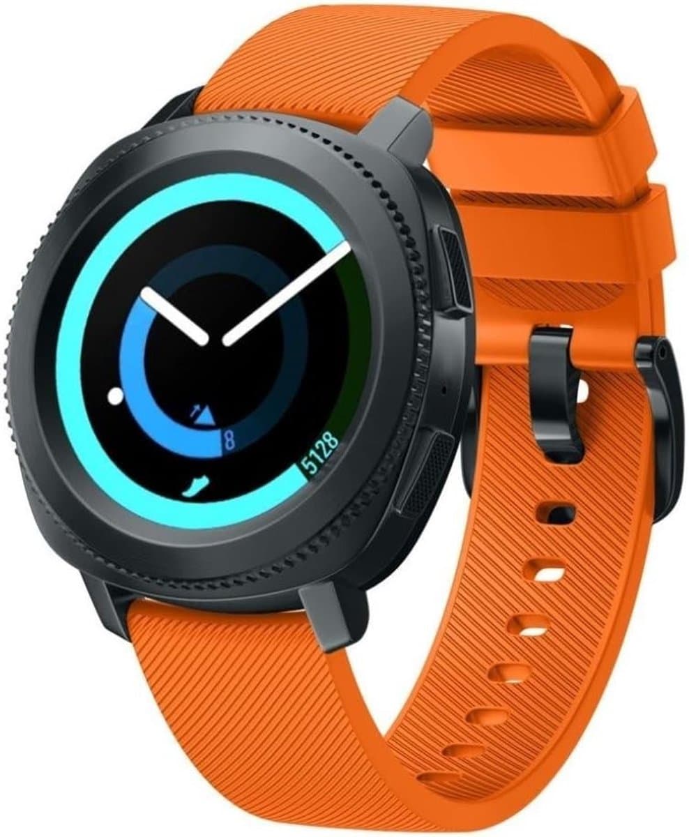Zachte siliconen horlogeband voor Garmin Vivoactive 3 - Comfortabele, duurzame vervangband met verstelbare sluiting en diverse kleuren beschikbaar