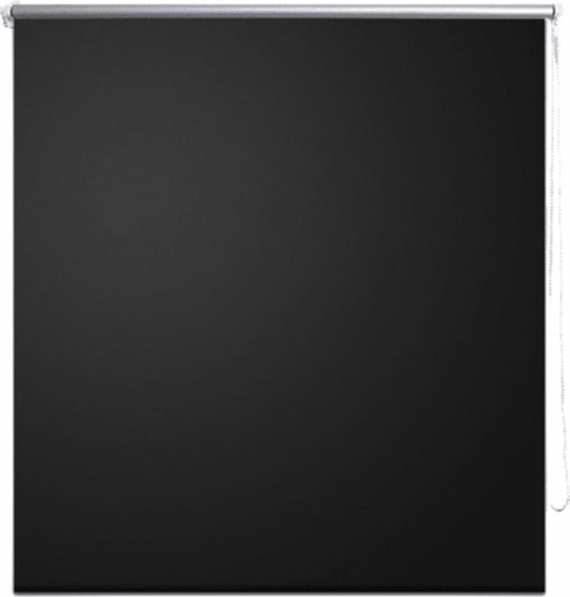 VidaXL verduisterend rolgordijn - 140 x 230 cm, zwart