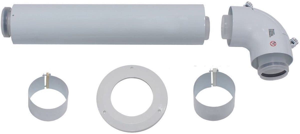 Vaillant Basis-aansluit-set 60/100 PP op overdruk gassysteem DN 100, 0020014989