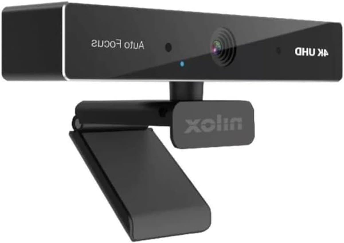 Webcam - Camera - Videobellen - 4K UHD Resolutie - 3840x2160p - Zwart