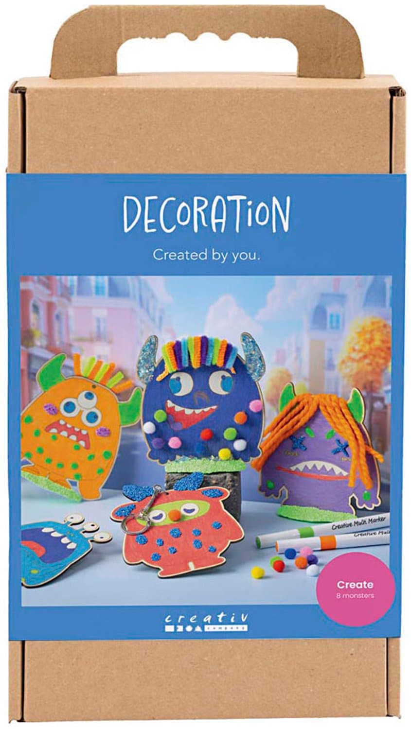CC Hobbyset Decoratie Monsters