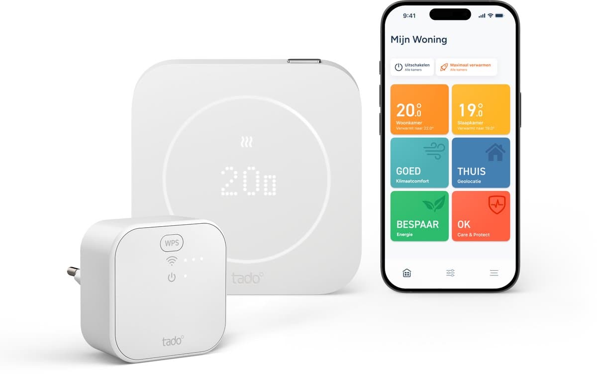 tado Bedrade Slimme Thermostaat X Startpakket 2e Generatie