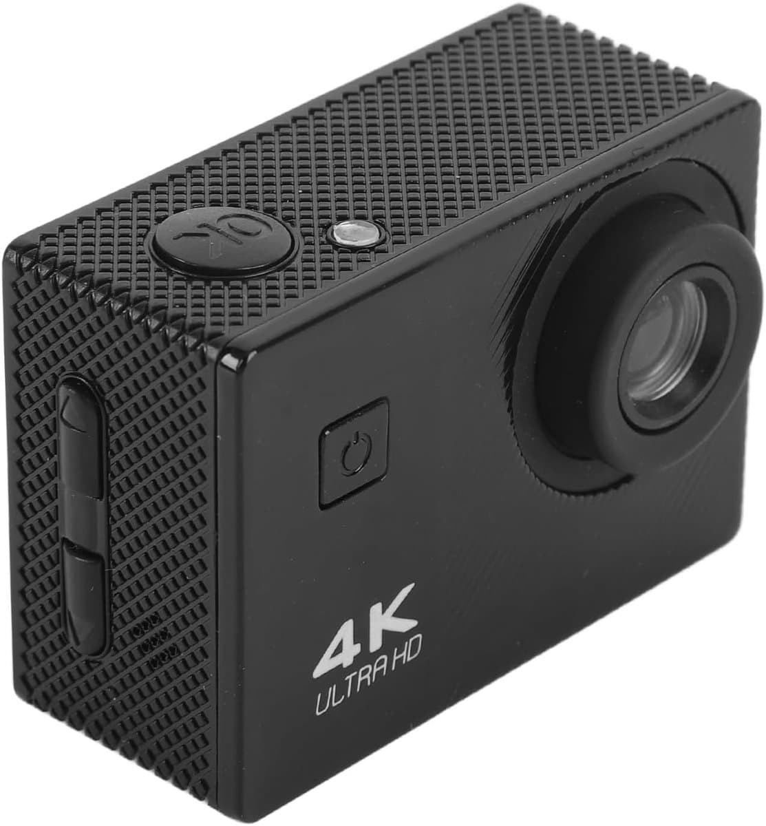 4K Actiecamera - Sportcamera Fiets - Avonturen Vastleggen - Elektronische Stabilisatie - 2 inch IPS Scherm - Zwart
