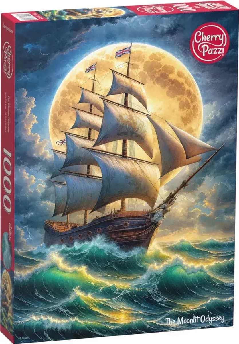 The Moonlit Odyssey Puzzel 1000 Stukjes