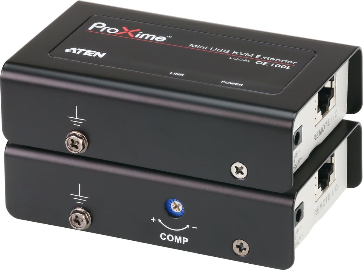 KVM Extender USB Mini KVM Extender 1920x 1200 100Meters