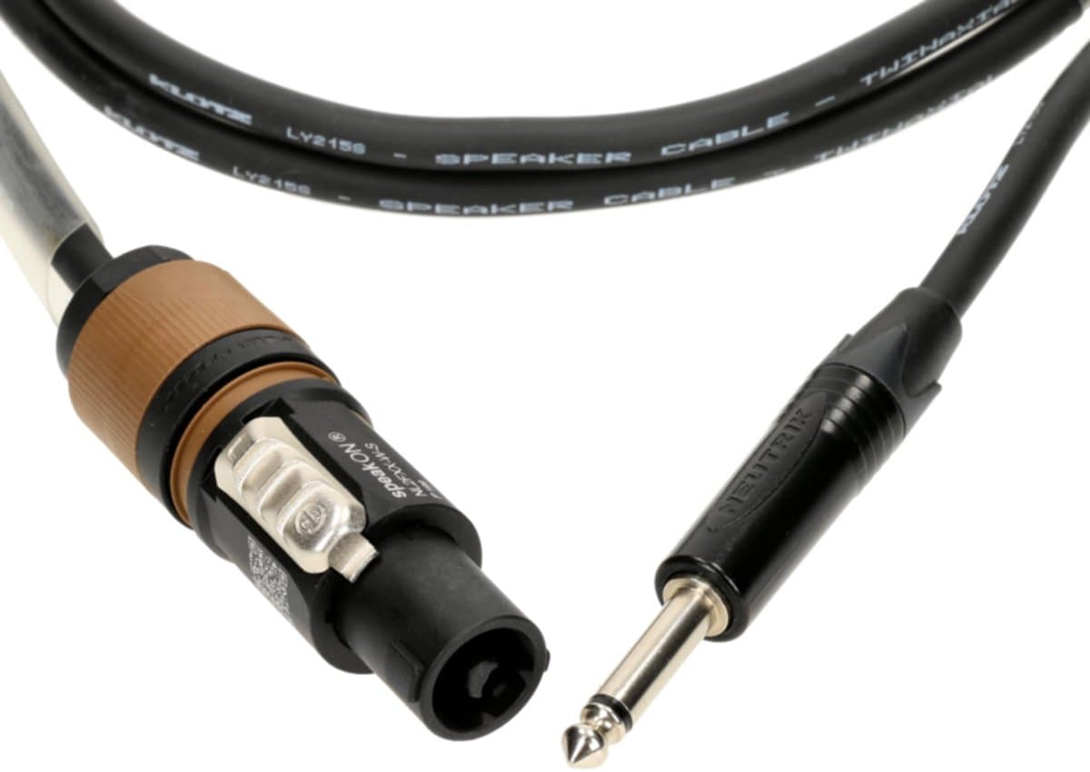Klotz SC1-L2FP0200 luidsprekerkabel 2 m - Luidsprekerkabel