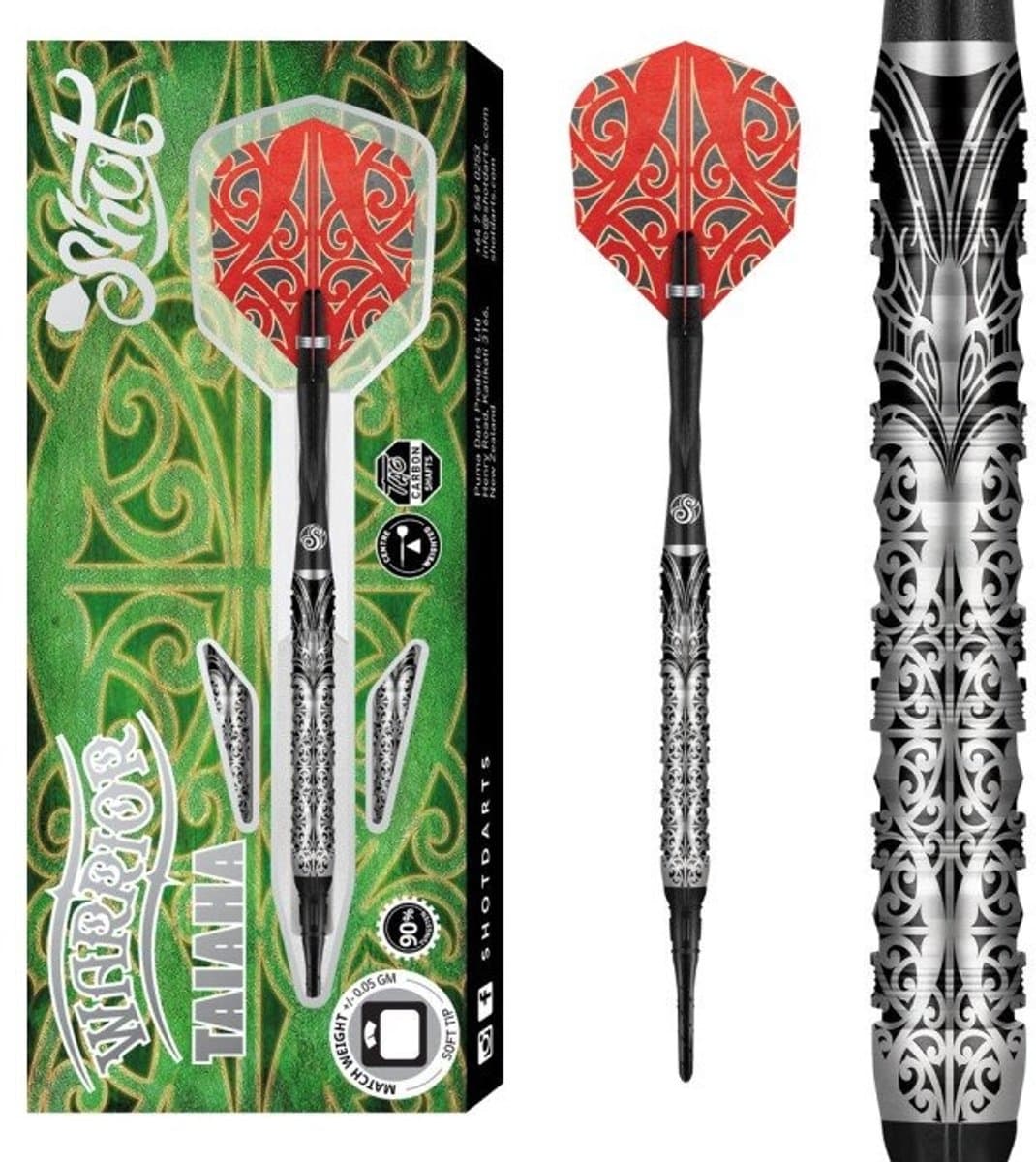 Shot Warrior Taiaha 90% - Soft Tip Darts