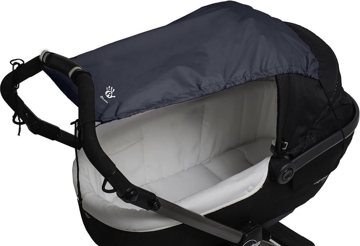 Universeel Zonnescherm voor Kinderwagen of Buggy met UV-Bescherming 50+