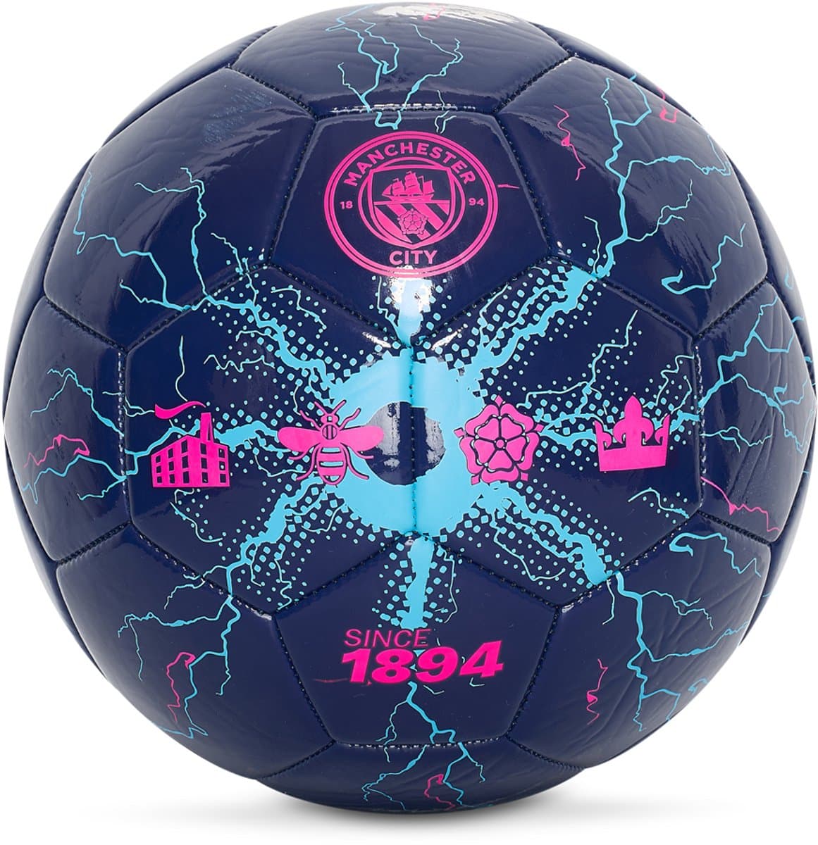 Manchester City thunder voetbal away