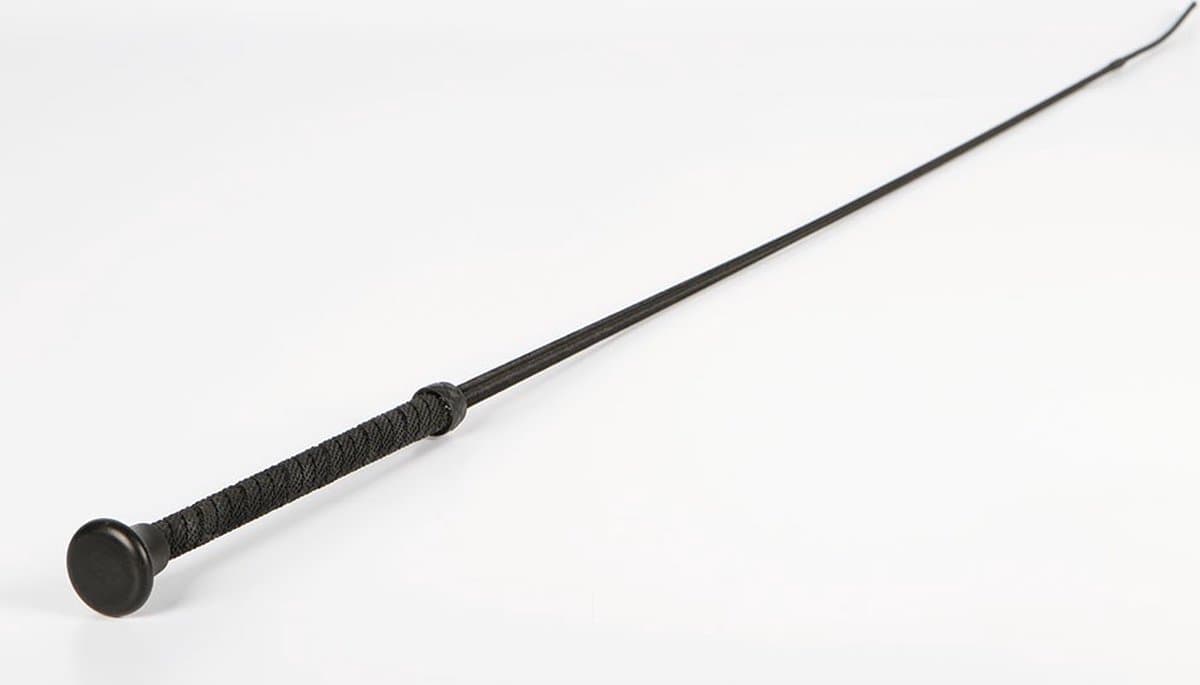 Harrys Horse Dressuurzweep Grip Handvat Luxe Zwart 110cm