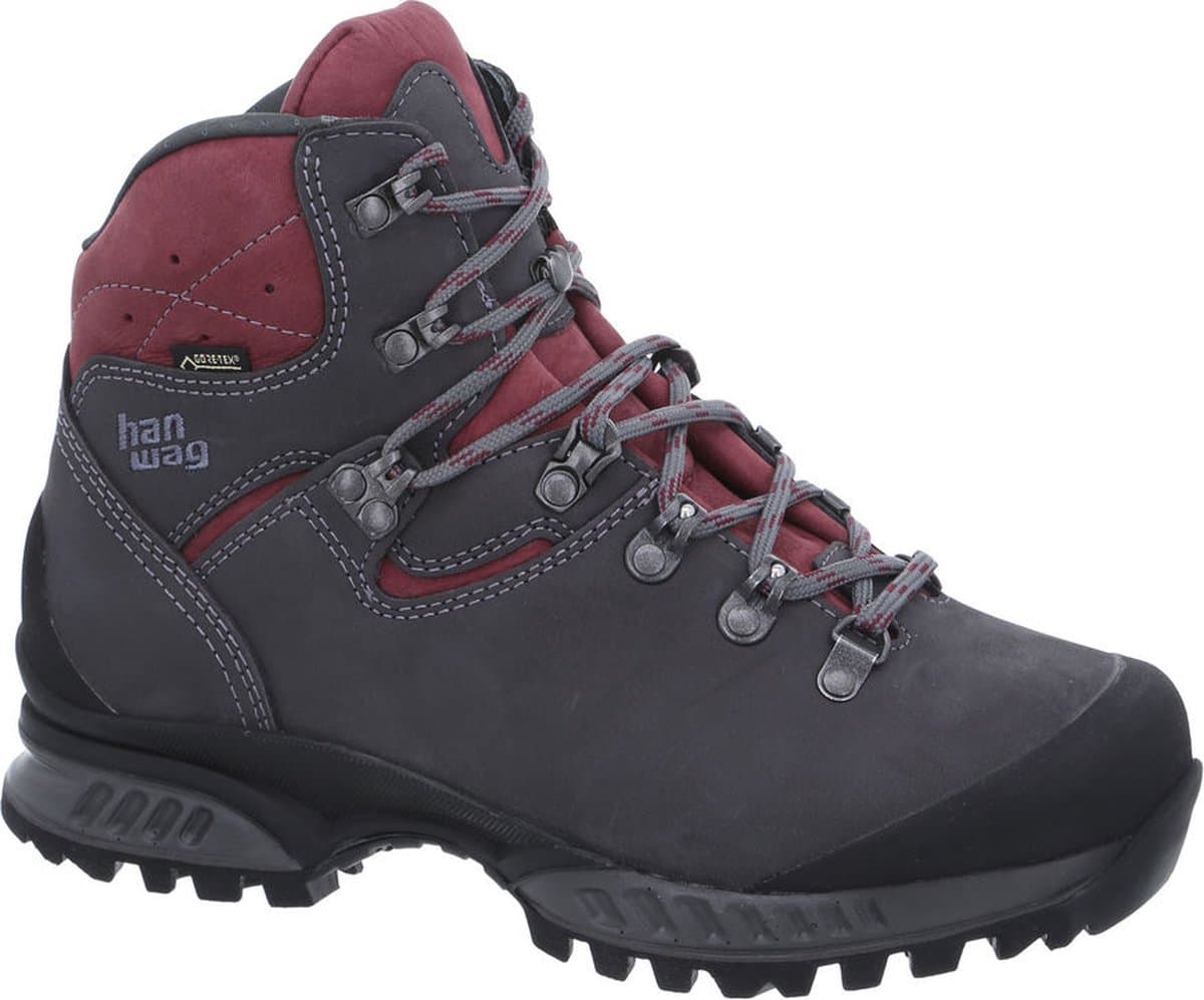 Tatra II Wide Lady GTX Dames (Asfalt/Donkergarnet)