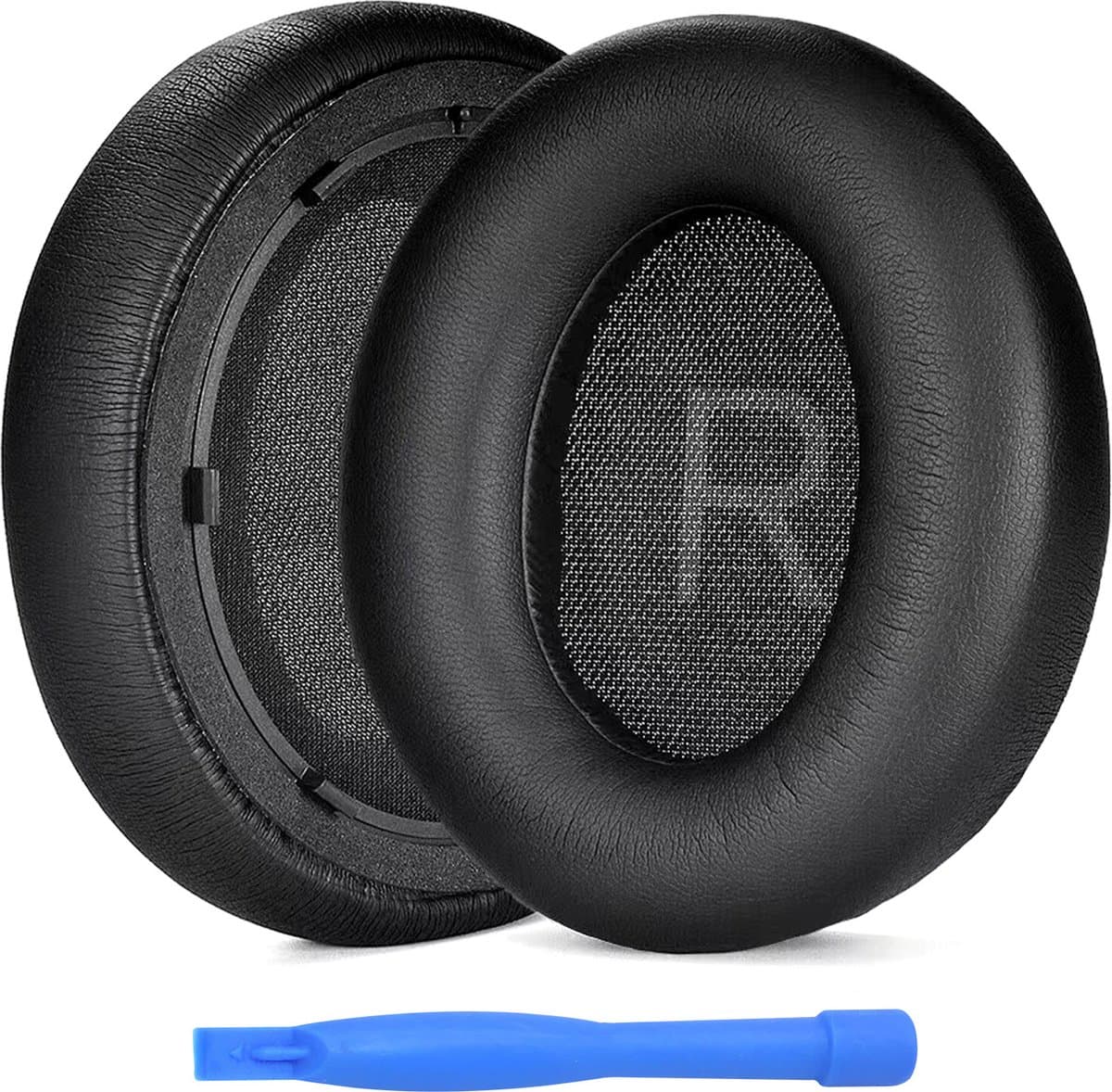 MMOBIEL Oorkussens voor Anker Soundcore Space Q45 Hoofdtelefoon - Protein PU Koptelefoon Oorkussen - Hoofdtelefoon Earpads - Zwart