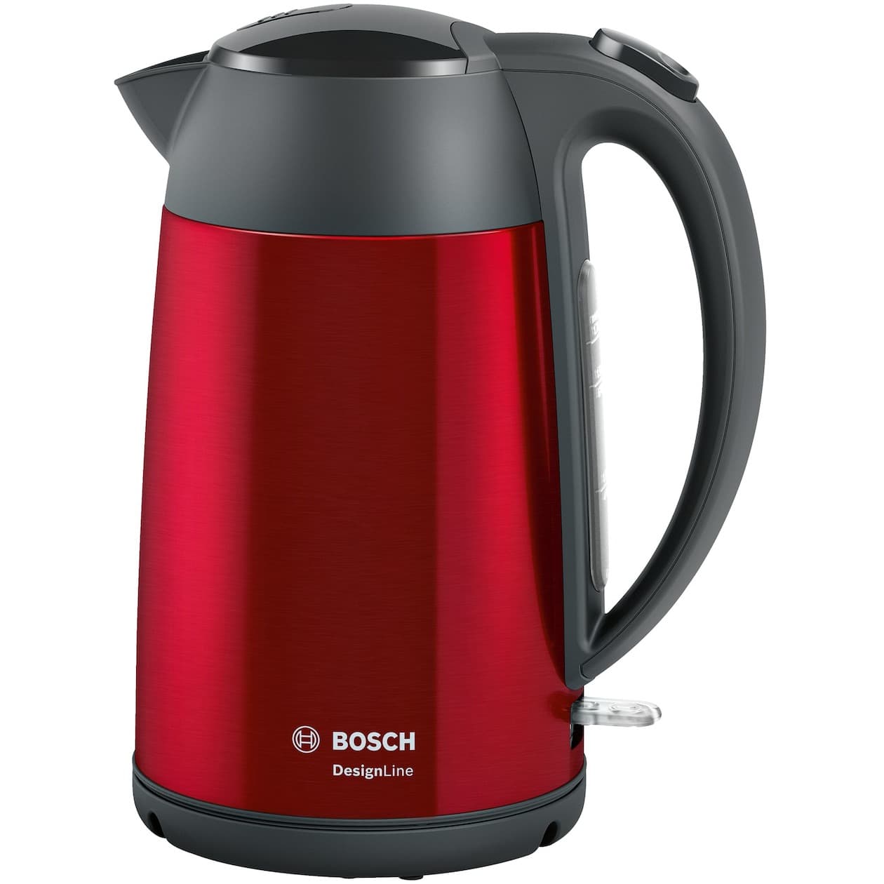 Bosch TWK3P424 - Waterkoker - 1,7 liter - 2400 W - Rood/Zwart