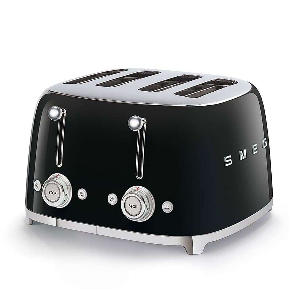 SMEG TSF03BLEU - Broodrooster - Zwart - 4x4 - 2000W - 6 niveaus
