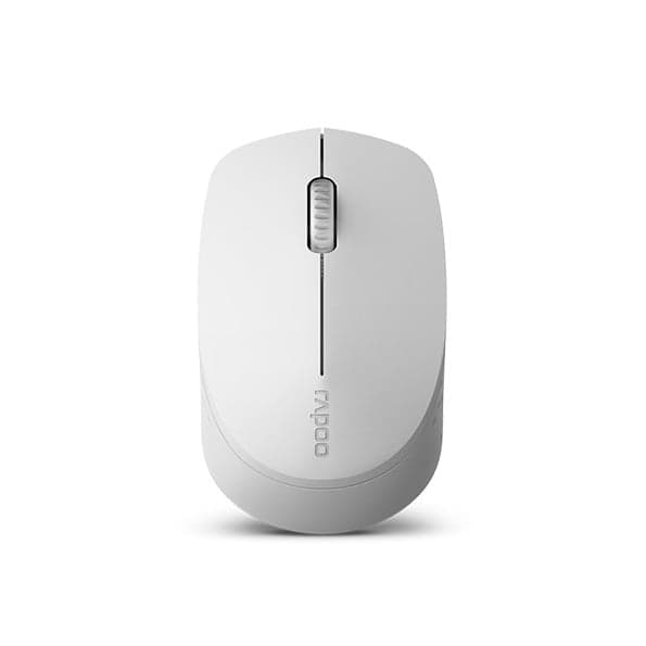 Draadloze optische muis Multi-mode geruisloos M100 Licht Grijs