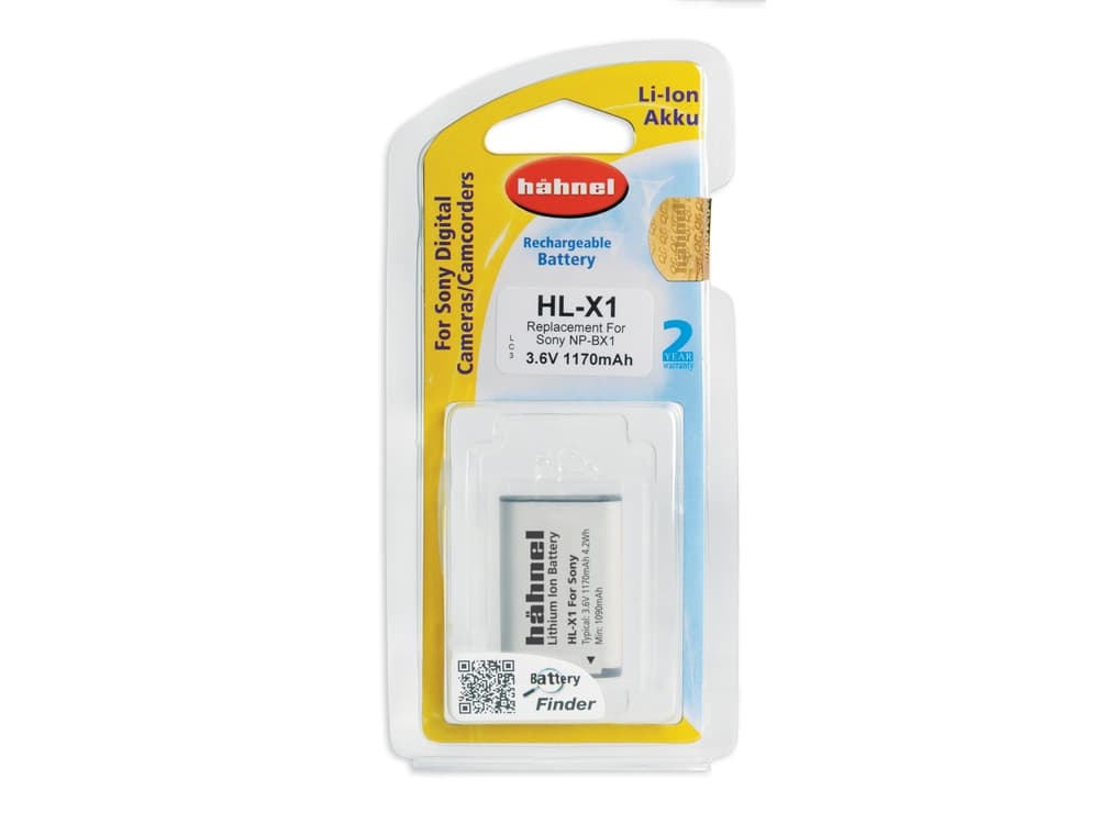 Hahnel HL-X1 Sony Type Twin Pack