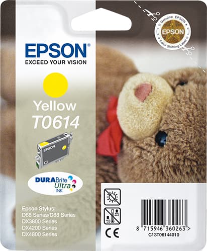 Epson T06144 - Inktcartridge / Geel