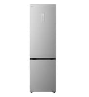 LG GBBS525CPY Koel-vriescombinatie 375L - Zilver - Energieklasse C - DoorCooling voor gelijkmatige koeling - Fresh Balancer voor optimale versheid - Stille Smart Inverter Compressor - AI functies zonder wifi - ThinQ wifi bediening